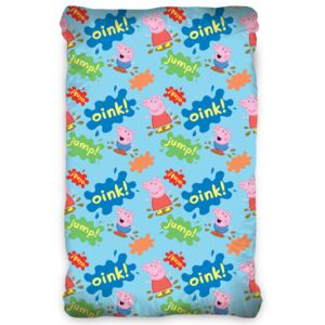 Peppa Pig Oink Single Fitted Cotton Sheet