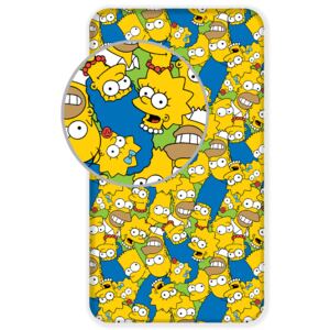 Simpsons Single Fitted Sheet