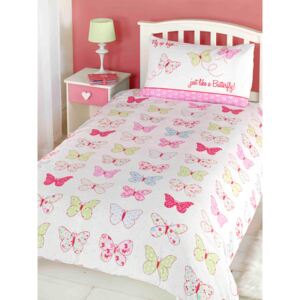 Fly Up High Butterfly Double Duvet Cover Set