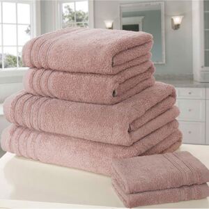 So Soft 6 Piece Towel Bale Dusky Pink