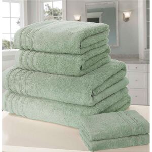 So Soft 6 Piece Towel Bale Sea Green