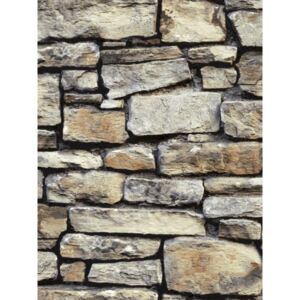Cornish Stone Wallpaper Brown Arthouse 668900