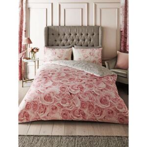 Bellerose Floral Single Duvet Cover Set - Pink