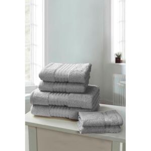 Windsor 6 Piece Towel Bale Silver