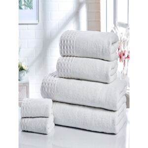 Retreat 6 Piece Towel Bale White