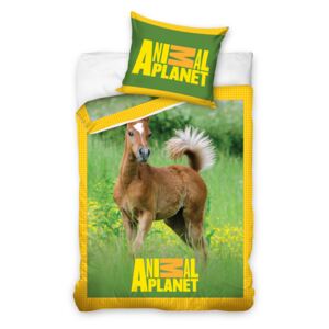 Animal Planet Foal Single Duvet Cover & Pillowcase Set - European Size