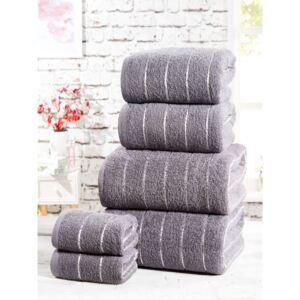 Sandringham 6 Piece Towel Bale Charcoal
