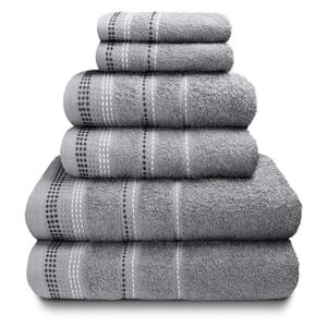 Berkley 6 Piece Towel Bale Silver