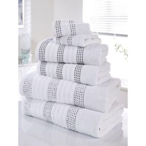 Spa 6 Piece Towel Bale White