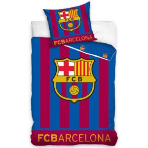FC Barcelona Glow In the Dark Single Duvet Cover Set - European Size
