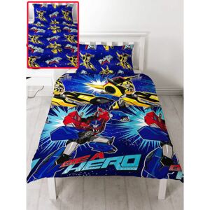Transformers Hero Single Duvet Cover and Pillowcase Set