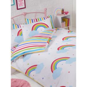 Rainbow Sky Double Duvet Cover and Pillowcase Set