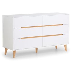 Alicia White 6 Chest Of Drawers