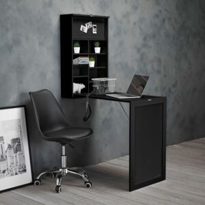 Arlo Black Foldaway Wall Desk