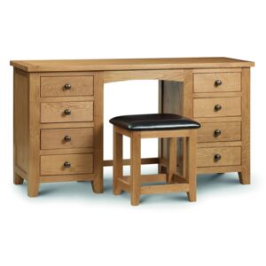 Marlborough Solid Oak 8 Drawers Dressing Table