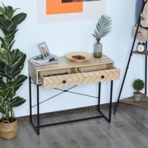 2 Drawer Arrow Console Table