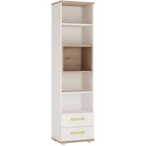 4Kids Tall Bookcase with Lemon Handles