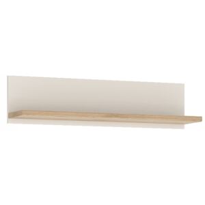4Kids Oak & White High Gloss Wall Shelf