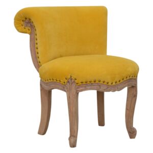 Lavender Vintage Studded Chair