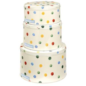 Emma Bridgewater Polka Dot Set Of 3 Cake Tins