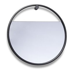 Peek Small Wall mirror - / Round - Ø 40 cm by Northern Black