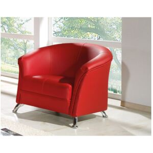 FURNITOP Armchair OLIER red