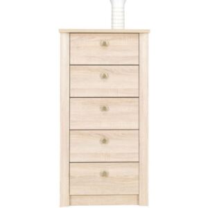 FURNITOP Chest with 5 Drawers FNEZJA FN7