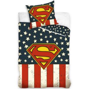 Superman USA Single Duvet Cover Set - European Size