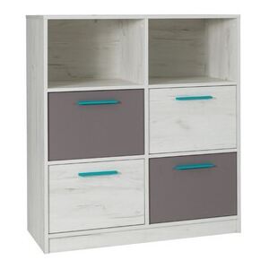 FURNITOP Chest of Drawers 4SZ REST R04