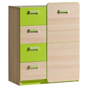 FURNITOP Chest of Drawers 1D4SZ LORENTO LR6