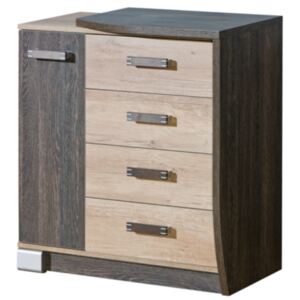 FURNITOP Chest of Drawers 1D4SZ ROMERO RM14P