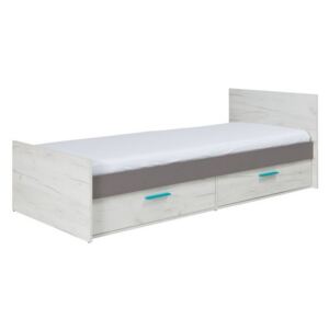 FURNITOP Bed 90 with Drawers REST R05