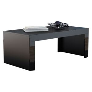 FURNITOP Coffee Table TESS 120 black gloss
