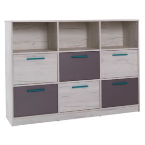FURNITOP Chest of Drawers 6SZ REST R13
