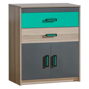 FURNITOP U6 Chest of Drawers 2D2SZ TIMO