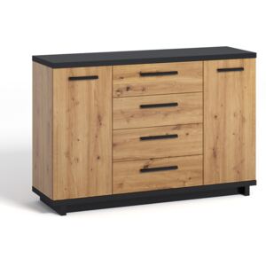 FURNITOP Chest Of Drawers 2D4SZ IN3 INES