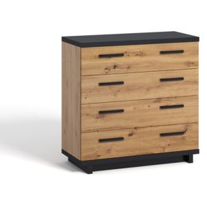 FURNITOP Chest Of Drawers 4SZ IN4 INES