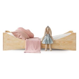 FURNITOP Wooden bed DOLL