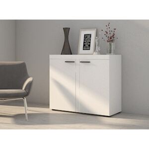 FURNITOP Chest of Drawers RUMBA/RODOS 2D White