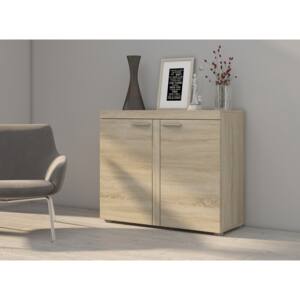 FURNITOP Chest of Drawers RUMBA/RODOS 2D Oak Sonoma