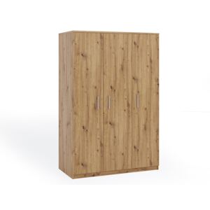 FURNITOP Wardrobe 3D BONO Artisan oak