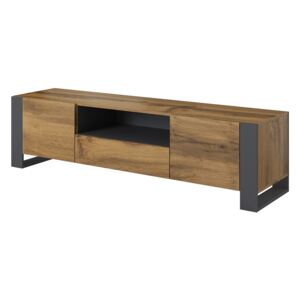 FURNITOP TV Stand WOOD