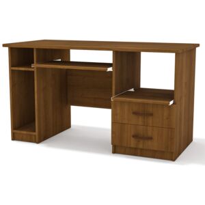FURNITOP Desk MAX with Drawers light nut - SALE