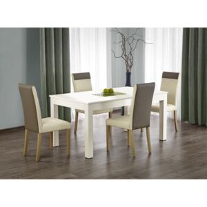 FURNITOP Extendable dining table SEWERYN 160x90 white