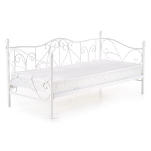 FURNITOP Metal bed frame SUMATRA 90x200 white