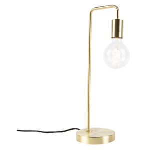 Art Deco table lamp brass - Facil