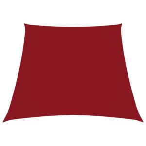 VidaXL Sunshade Sail Oxford Fabric Trapezium 4/5x3 m Red