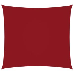 VidaXL Sunshade Sail Oxford Fabric Square 4.5x4.5 m Red