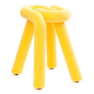 Bold Stool - / Padded by Moustache Yellow