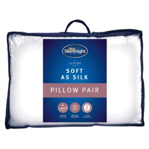 Silentnight Soft As Silk Pillow Pair
